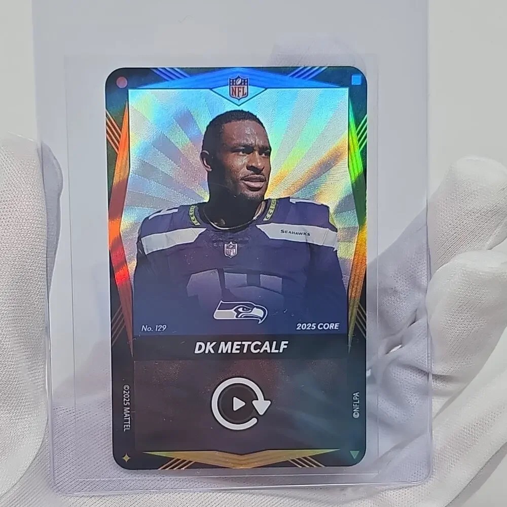 2025 UNO Elite NFL Wild Flux Foil SSP Seattle Seahawks Duo -Metcalf & Williams